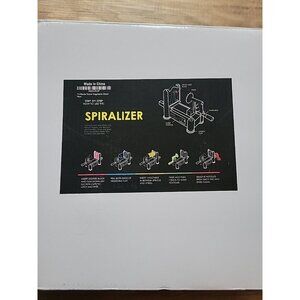 Vegetable Spiralizer Spiral Slicer Tri Blade- NEW